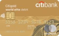 Ситибанк — Карта «CitiGold» MasterCard World Premium рубли