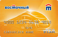 Восточный Банк — Карта «Стандарт» Visa Classic рубли