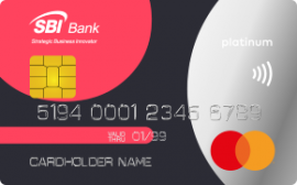 Эс-Би-Ай Банк — Карта «Кредитная карта с грейс-периодом» MasterCard Platinum рубли